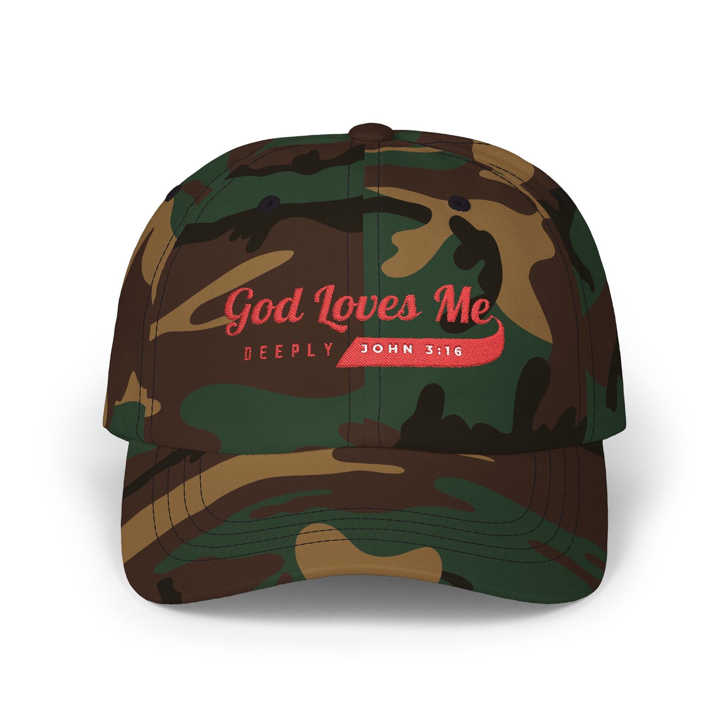 God Loves Me Deeply - Dad Cap