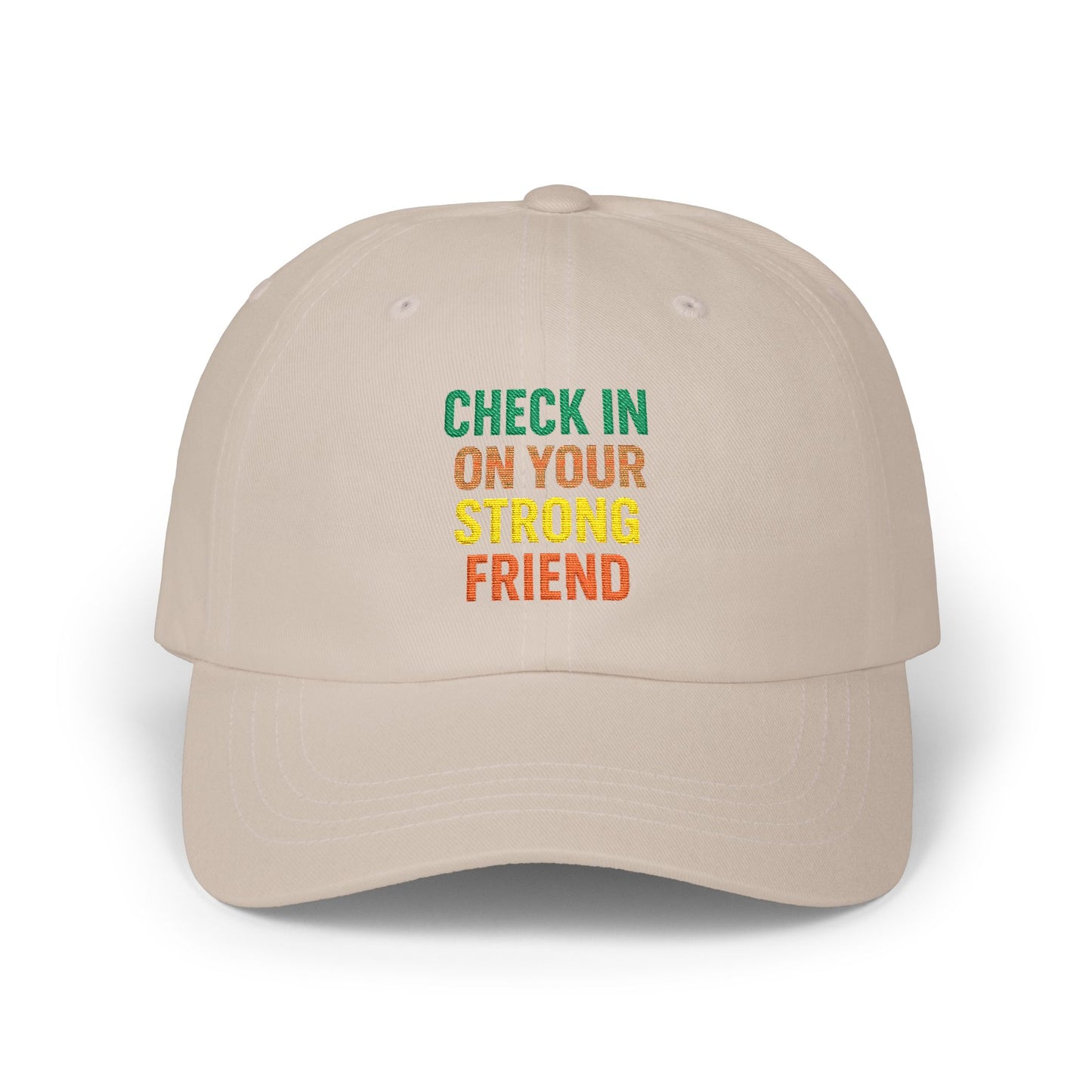 Check in on your Strong Friends Cap