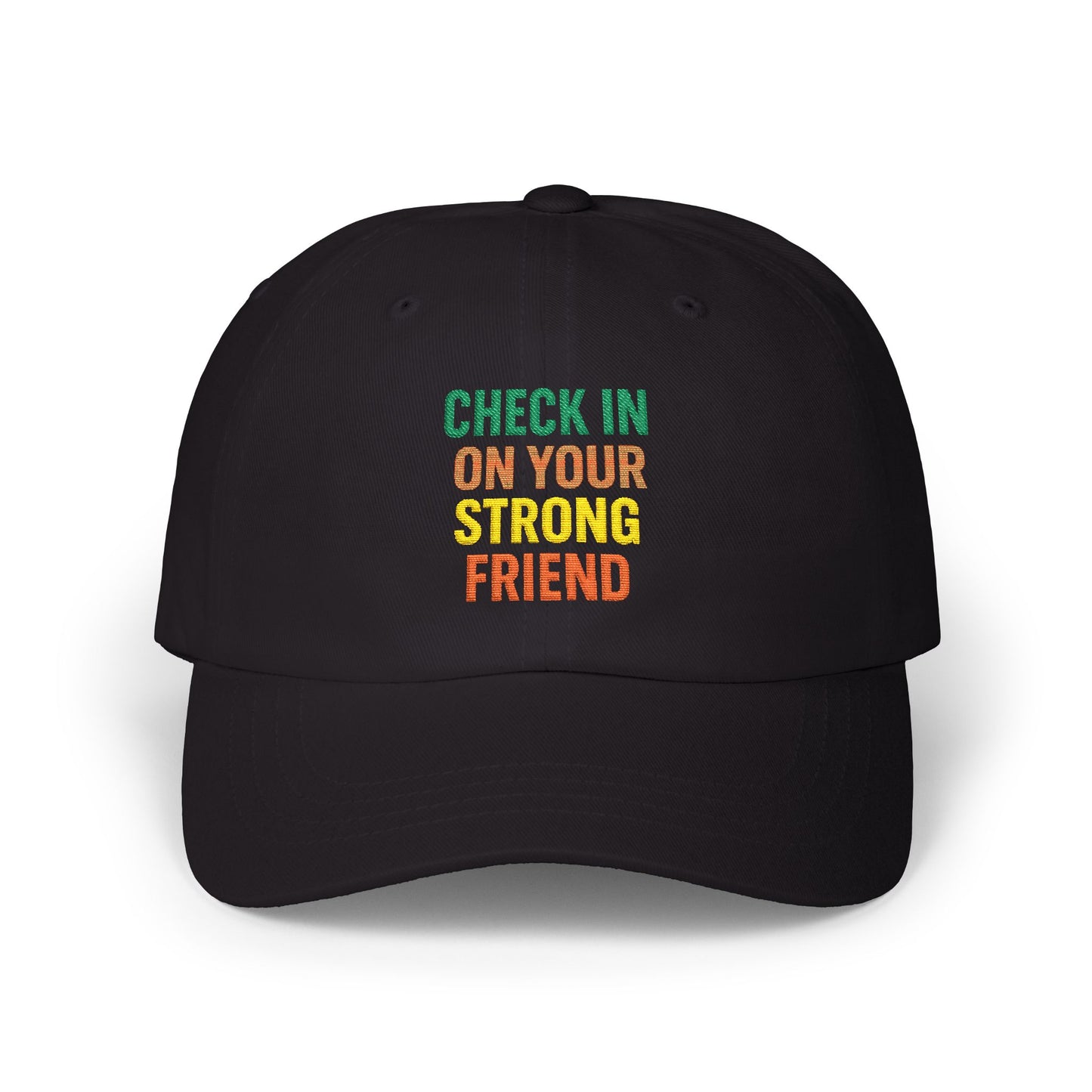 Check in on your Strong Friends Cap