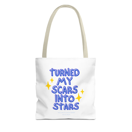 Turned My Scars Into Stars Tote